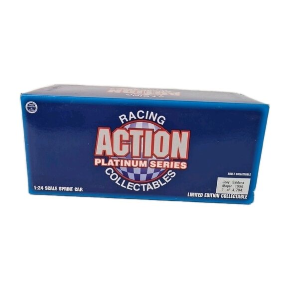 Action 1/24 Joey Saldana #75 Mopar 1996 Sprint Car Nascar Racing Diecast Rare - Picture 2 of 10